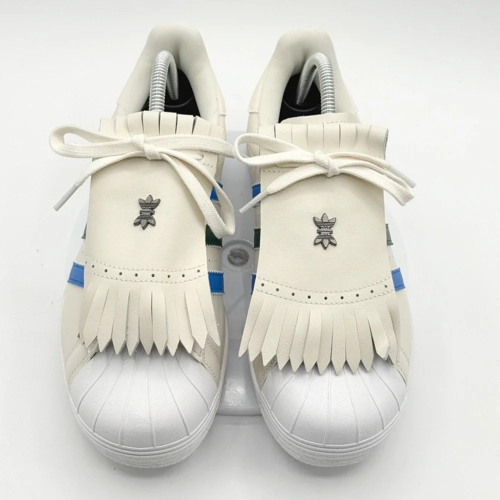 Adidas Superstar SL Golf X Rolling Links Size M 7.5 / W 8.5 White/Blubird IH2500